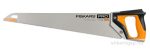 Fiskars PowerTooth Kézifűrész, 550 mm, 7 tpi