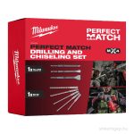   Milwaukee PERFECT MATCH SDS+ MX4™ fúrószár és véső készlet