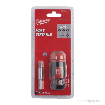 Milwuakee 8 in 1 Compact Multi-Bit Screwdriver