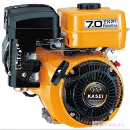 Motor vízszintes tengelyű Kasei EX17 169 cm3, 4.2 kw, benzines, 20x60mm